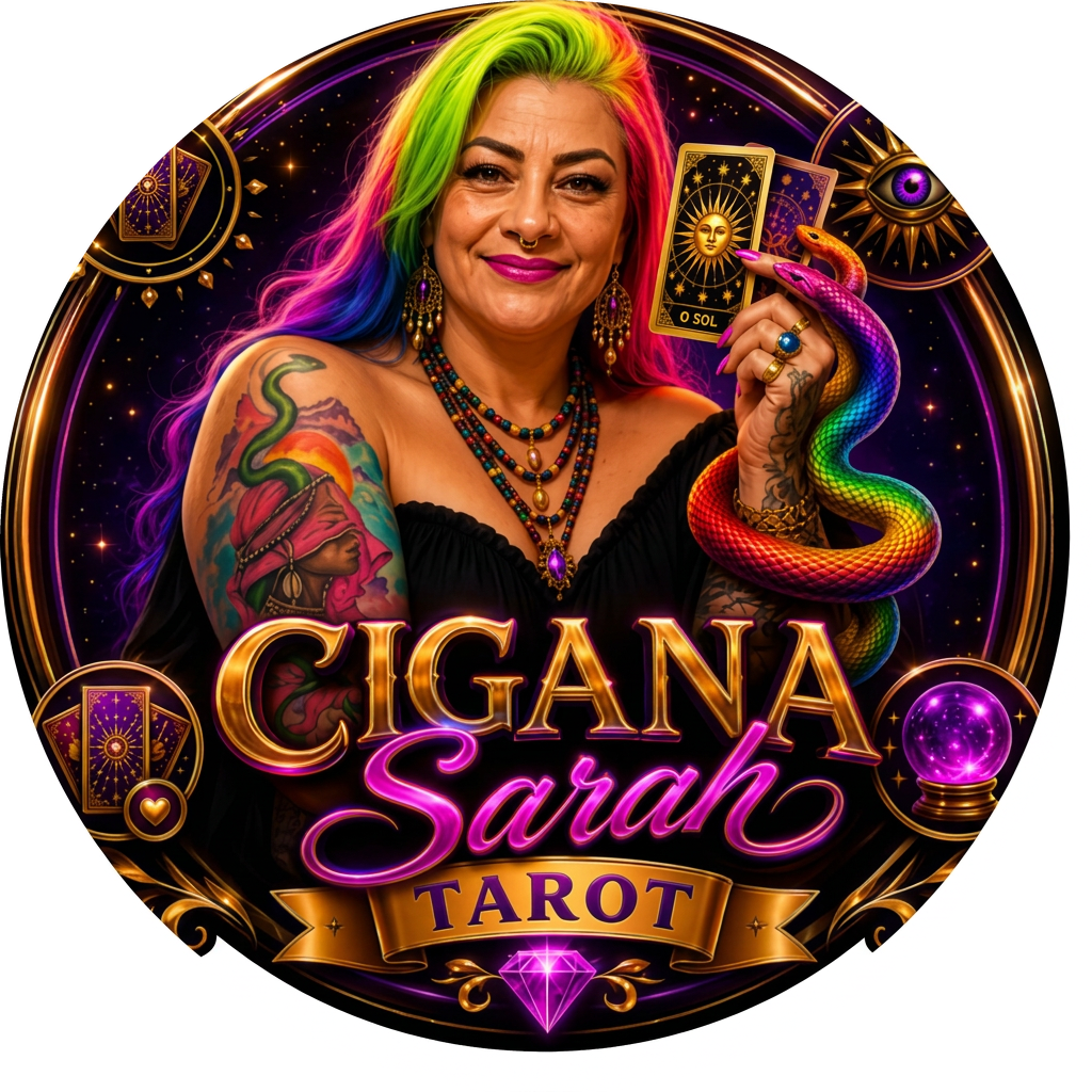 Logotipo do canal Cigana Sarah Tarot™