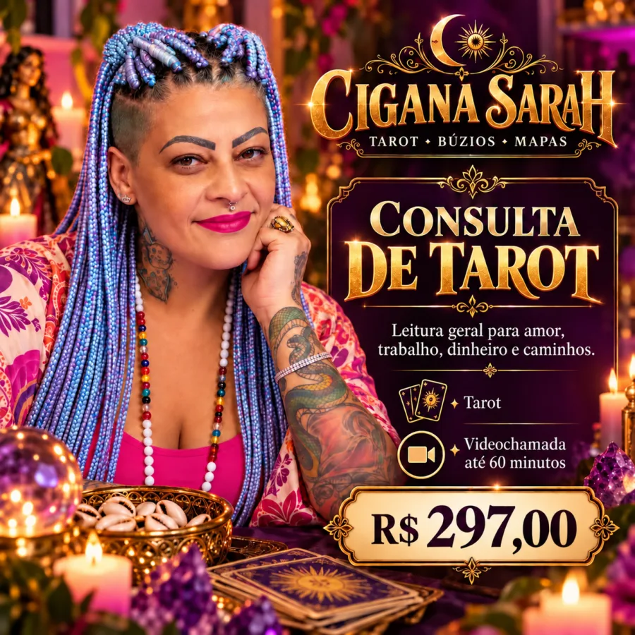 Consulta de Tarot — Cigana Sarah