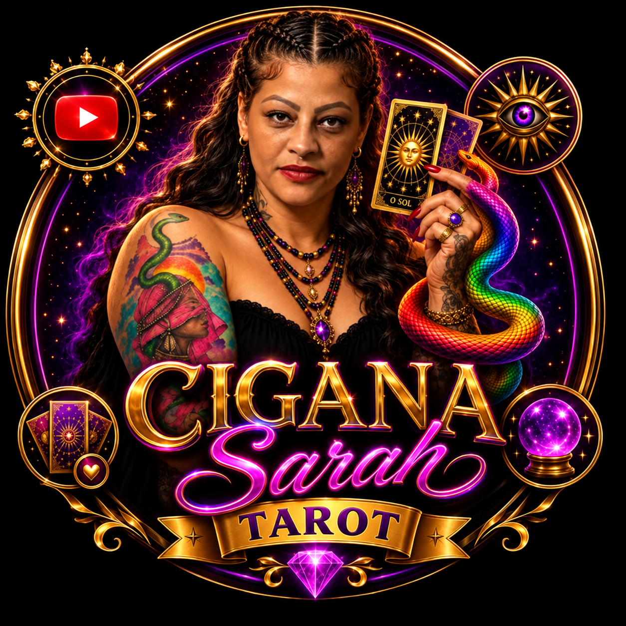 Marca Gypsy Sarah 👑 Cigana Sarah Tarot™