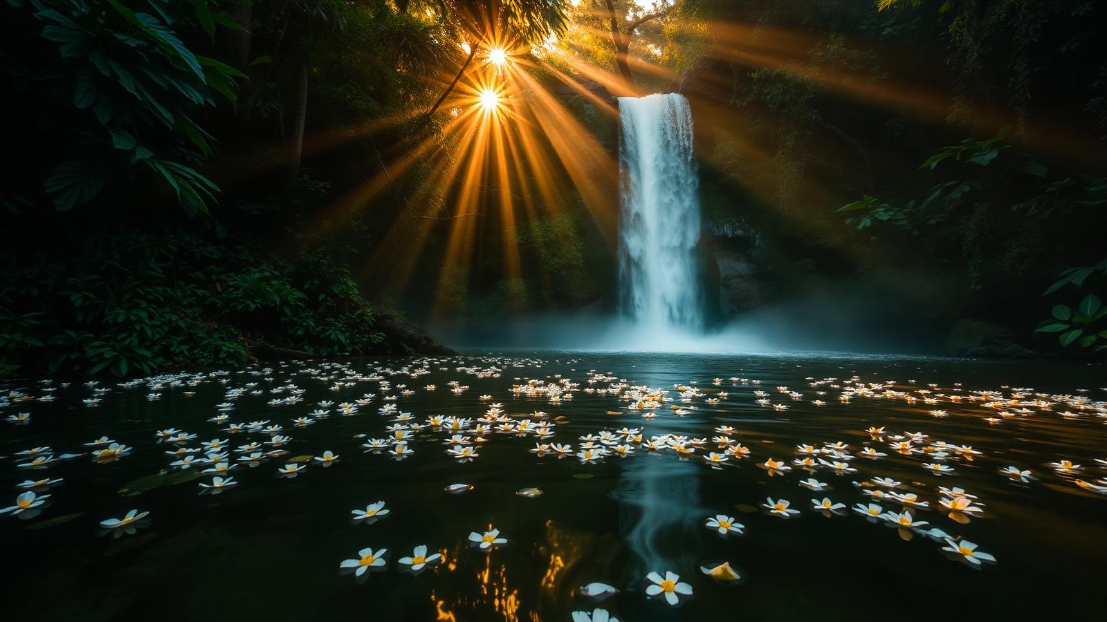 A natureza como templo vivo.